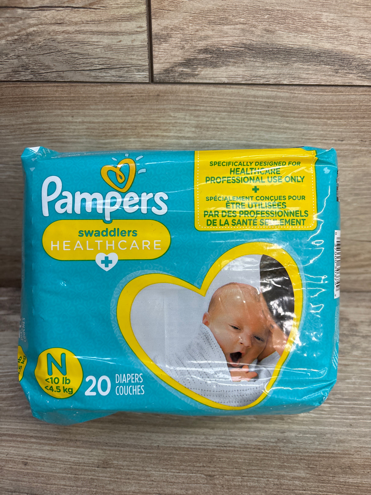 NEW Pampers Swaddlers Diapers 20Ct, sz Newborn