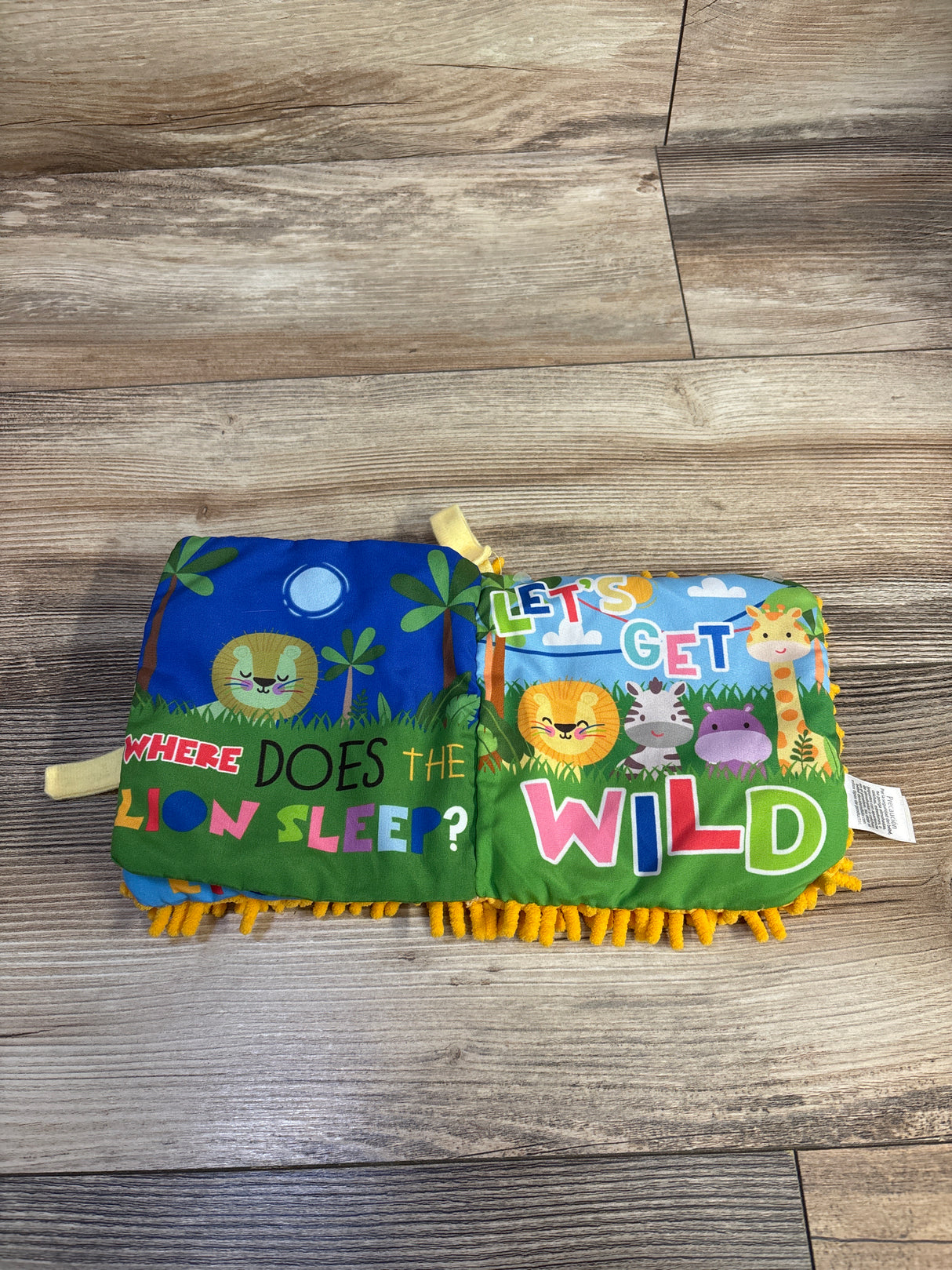 Spark Create Imagine Crinkle Lion Book