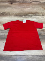 NEW Disney Mickey Mouse Reindeer Shirt Red sz 4/5T