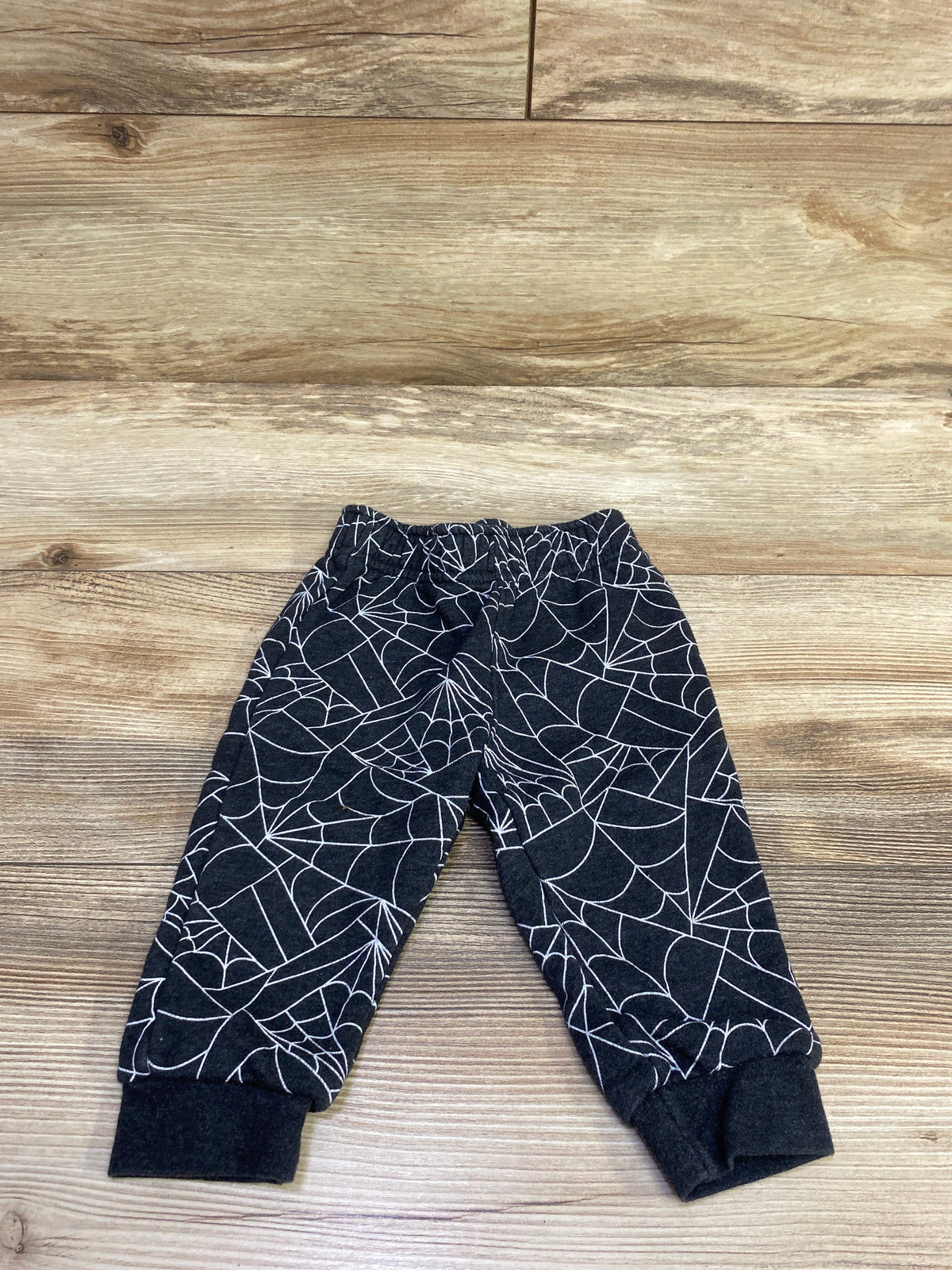 Cat & Jack Spiderweb Pull-On Joggers Grey sz 12m
