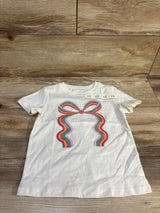 NEW Cat & Jack Shirt White sz 4T