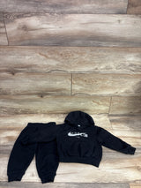 Nike 2pc Pullover Sweatshirt & Joggers Set Black sz 24m