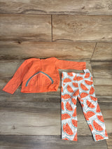 NEW Just One You 2pc Watermelon Full Zip Jacket Set Peach sz 18m