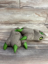 Jurassic World Dinosaur 3D Claw Feet Plush Slippers Brown sz 7/8c