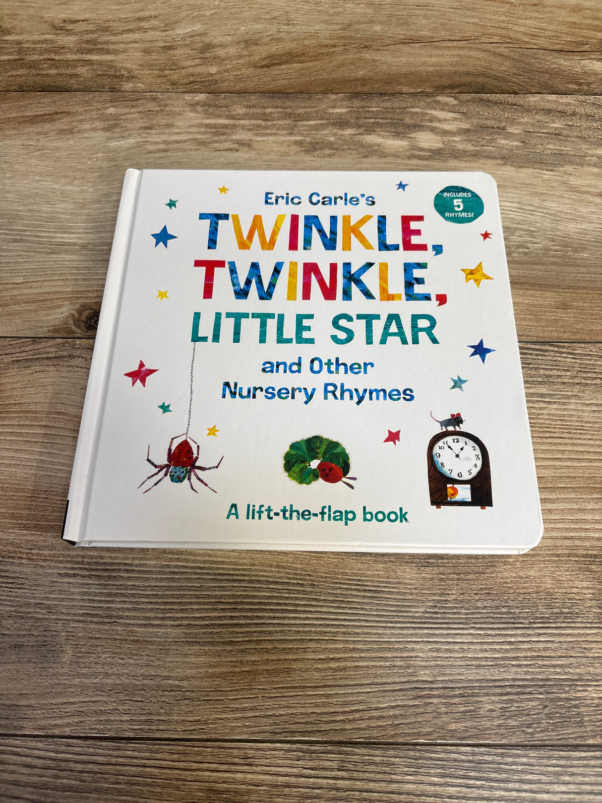Eric Carle's Twinkle, Twinkle, Little Star and Other Nursery Rhymes Board Book