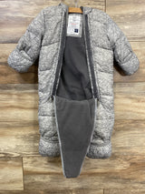 Baby Gap ColdControl Ultra Max Primaloft Snowsuit Grey sz 6-12m