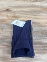 NEW Cat & Jack Crew Socks 3pk Navy/Black/Grey sz Medium 9c-2.5Y