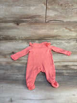 Okie Dokie Footed Coverall Pink sz Newborn