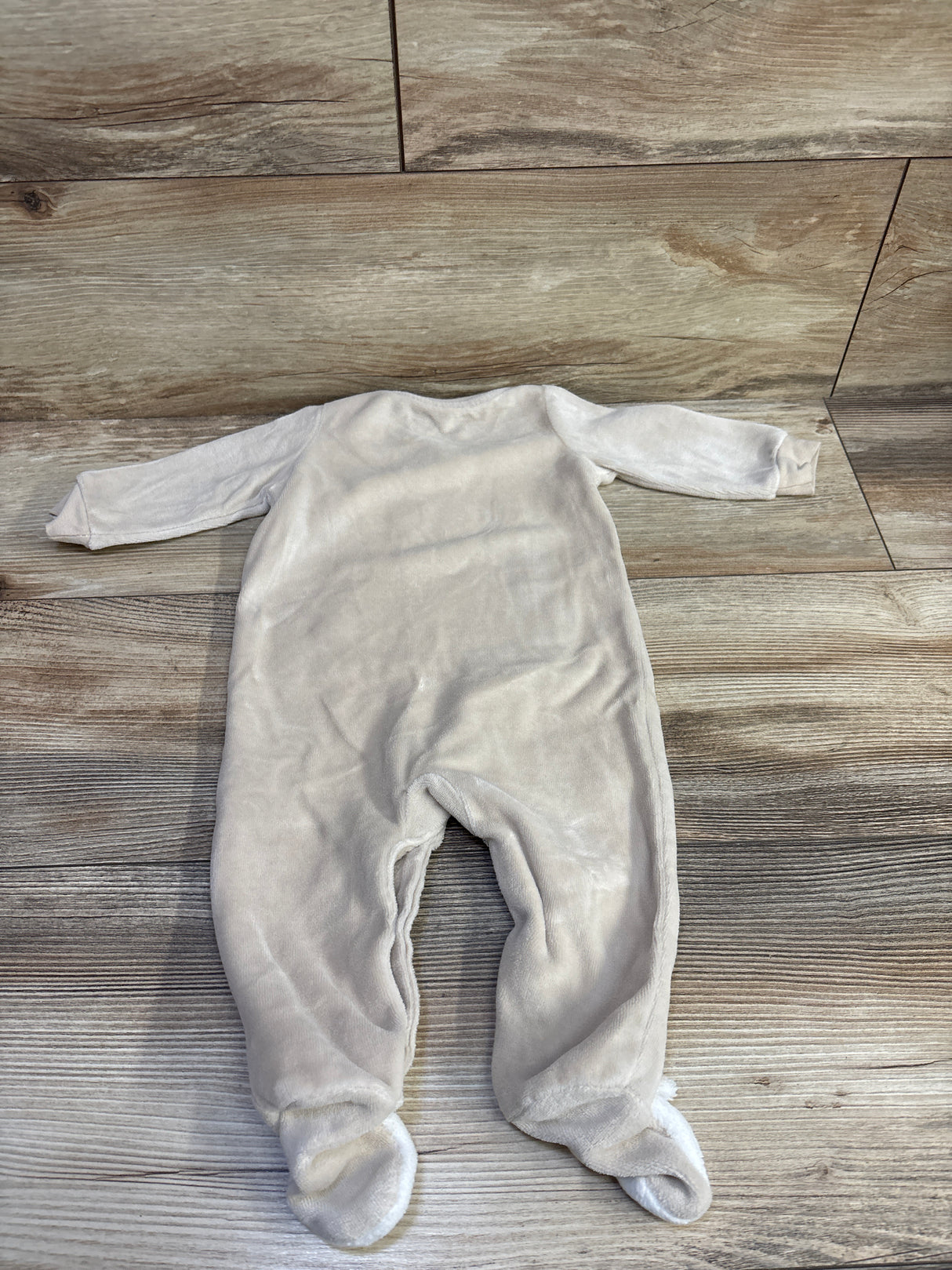 Koala Baby Terry Cloth Footed Coverall Beige sz 3-6m