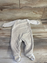 Koala Baby Terry Cloth Footed Coverall Beige sz 3-6m