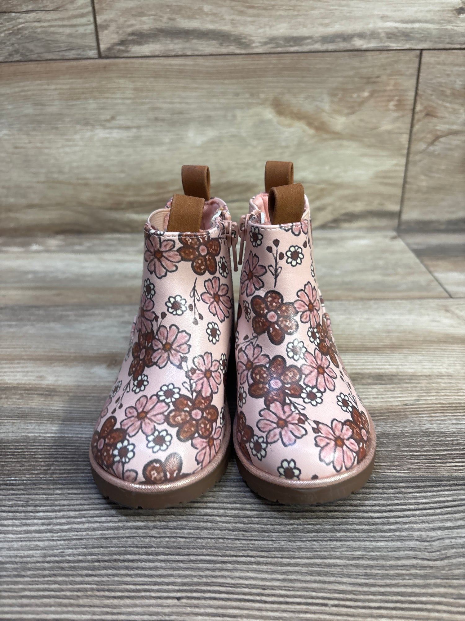 Nordstrom Jaymes Chelsea Boot In Pink Lotus Multi Floral sz 7c