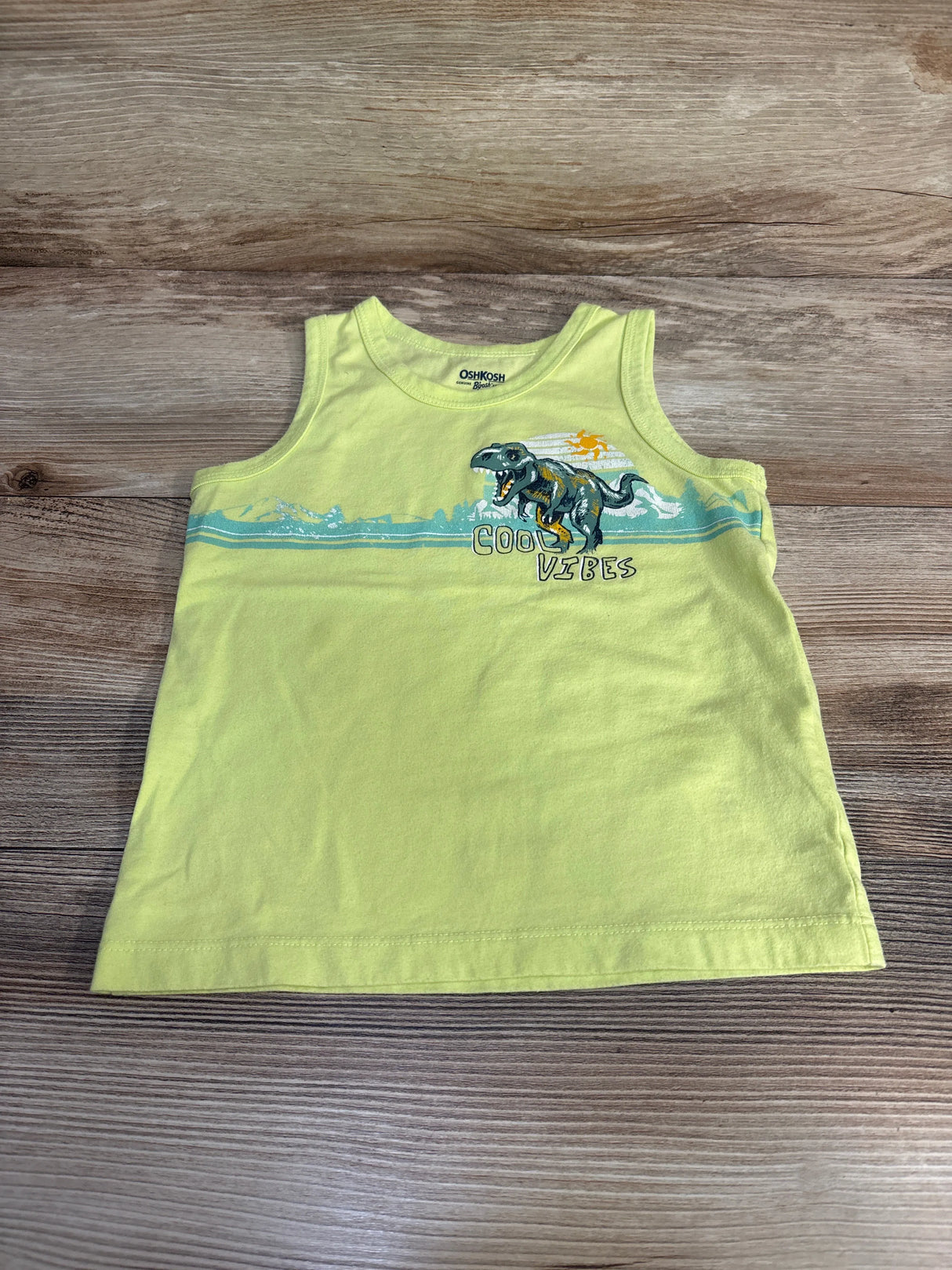 Oshkosh Cool Vibes Dinosaur Tank Top sz 3T