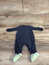 Carter's Striped Monster Blanket Sleeper Navy sz 3m