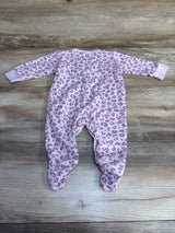 DKNY Leopard Print Coverall Purple sz 3-6m