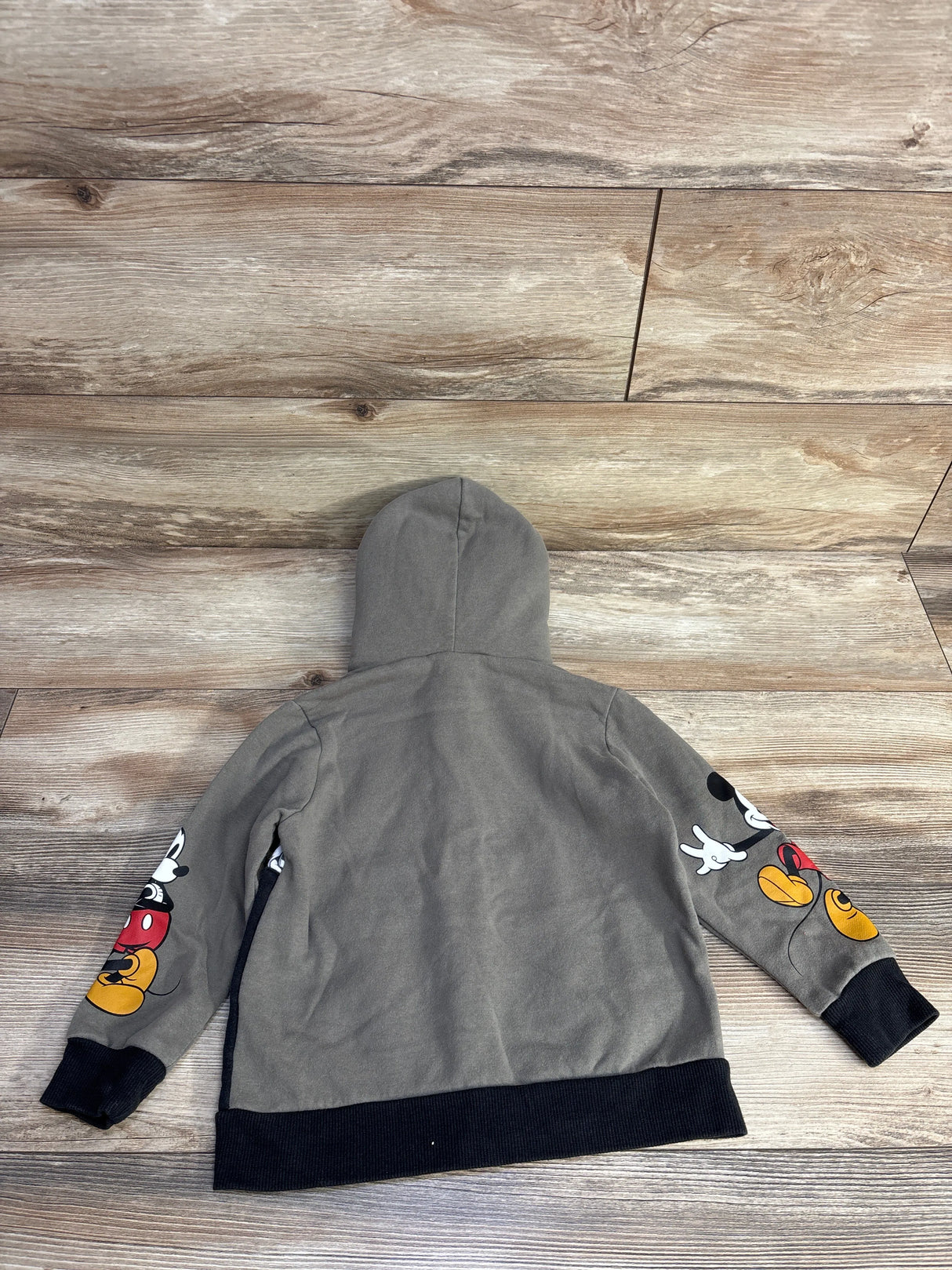 Disney Mickey Mouse Full Zip Hoodie Green sz 4T