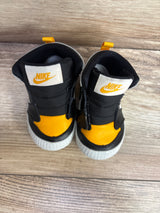 Air Jordan 1 Crib Bootie 'Yellow Toe' Sneakers sz 4c