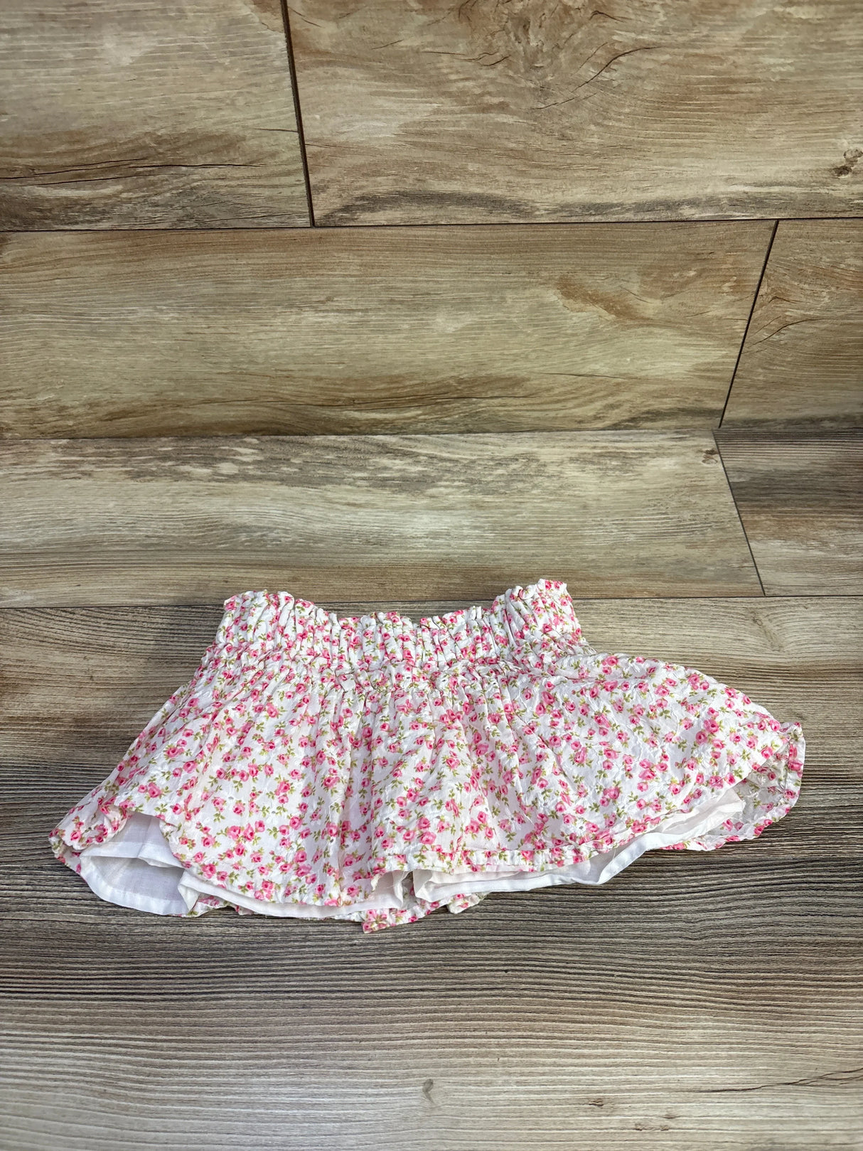 Copper Key Floral Skirt White sz 2T