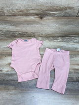 Old Navy 2pc Ribbed Bodysuit & Leggings Pink sz 0-3m