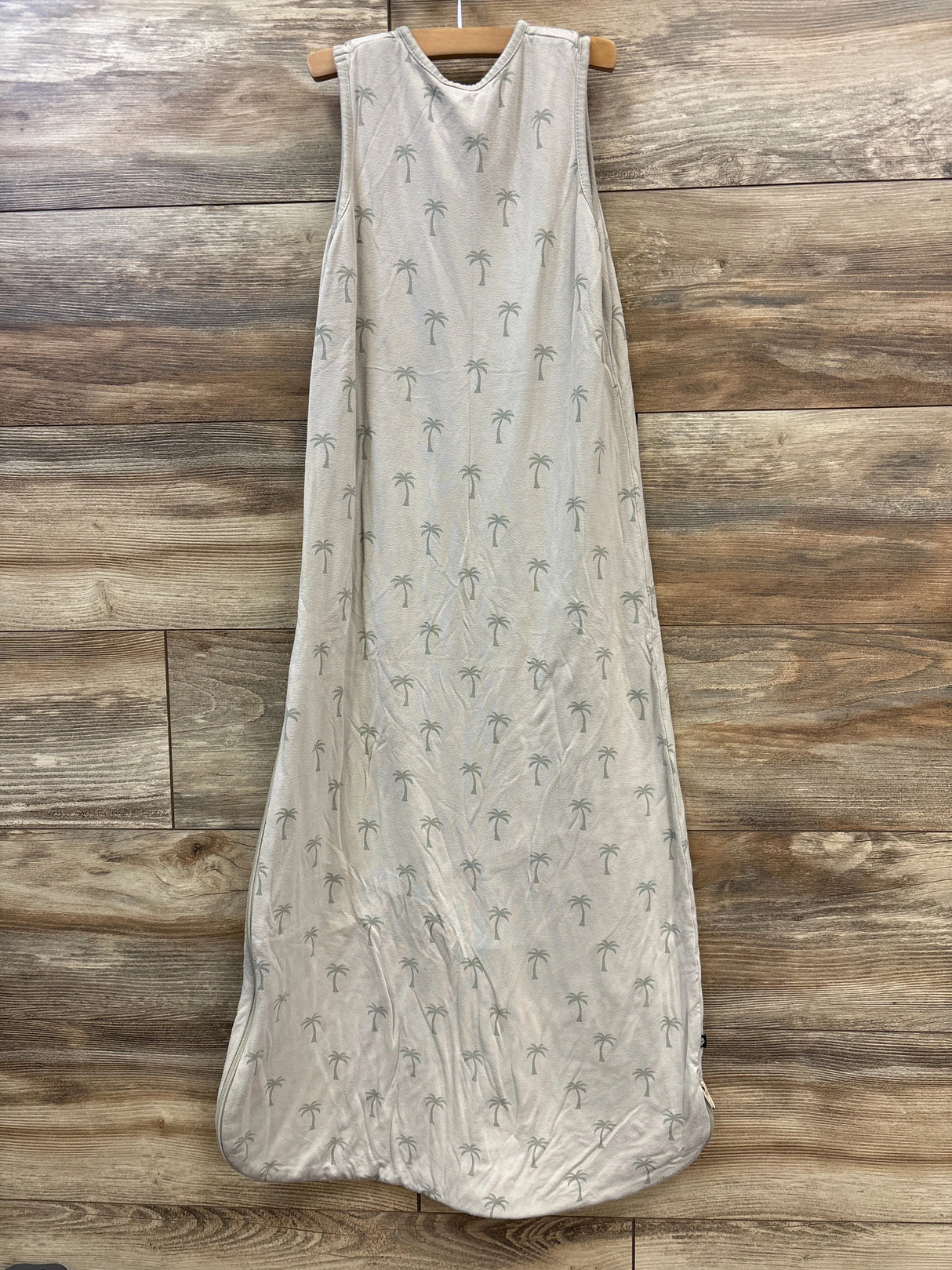 Kyte Bamboo Palm Tree Print Sleep Bag Beige sz 18-36m