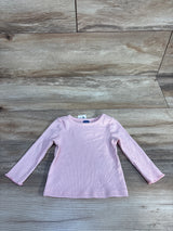 NEW Old Navy Long Sleeve Ribbed Knit Shirt Pink sz 0-3m