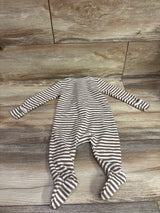 Old Navy Striped Sleeper Brown sz 6-9m