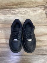 Nike Force 1 Low EasyOn PS 'Triple Black' Sneakers sz 11c