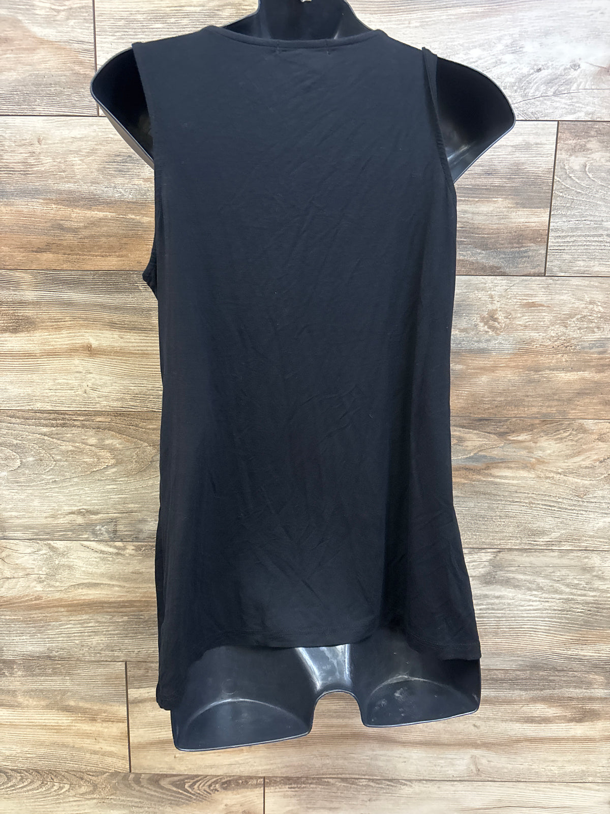 PARNIXS Maternity Nursing Tank Top Black sz Large