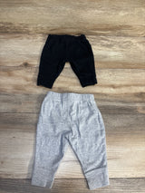 Carter's 2pk Pull On Pants Black sz 3m