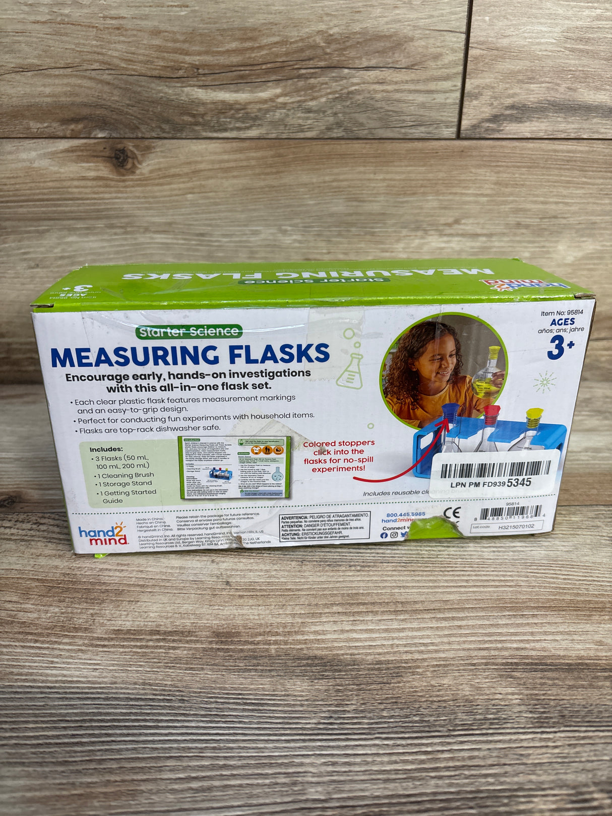 Hand2Mind Starter Science Measuring Flasks