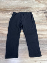 Simple Tree Bear Knee Leggings Black sz 2T