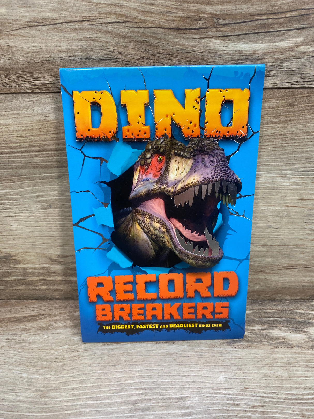 Dino Record Breakers: The Biggest, Fastest and Deadliest Dinos Ever! Paperback Book