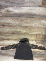 Outdoor Kids Camo Zip-Up Jacket Grey sz 2T