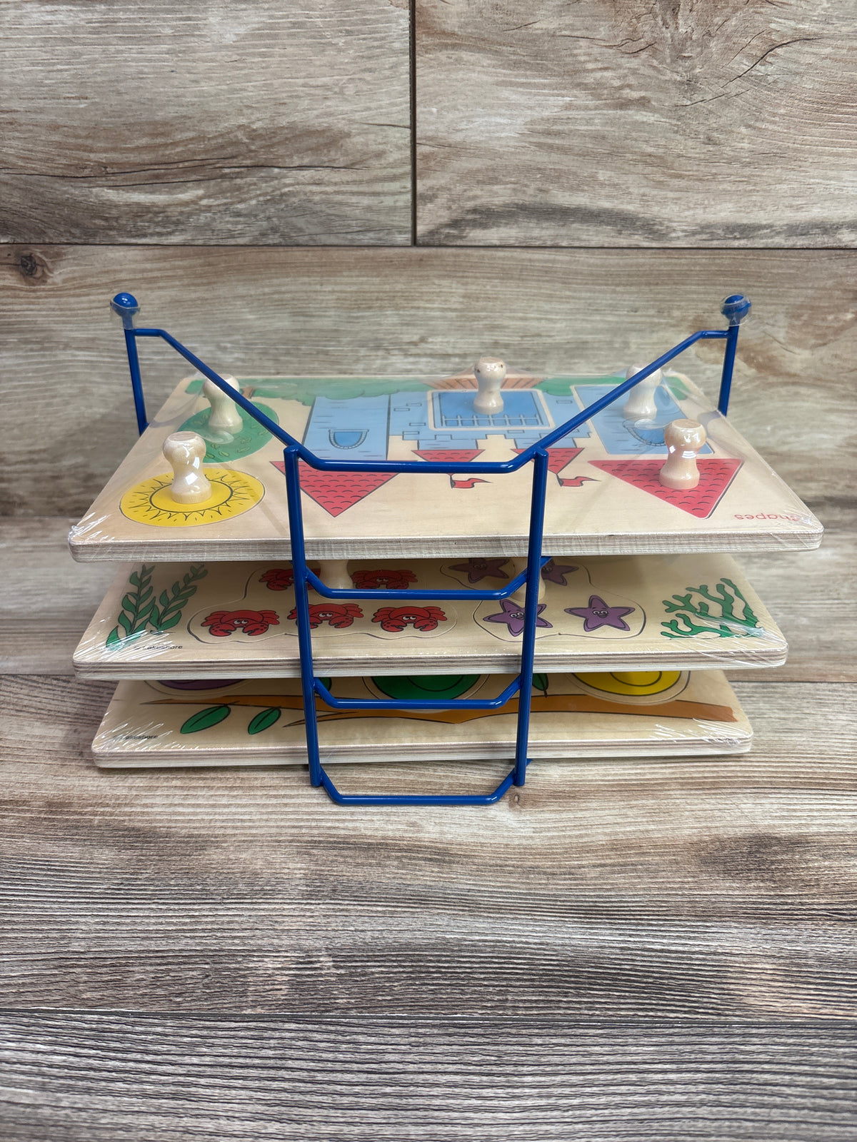 NEW Lakeshore Big Knob Learning Puzzle Set
