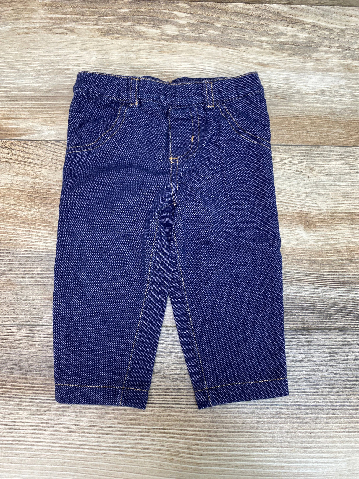 Carter's Faux Denim Leggings Blue sz 6m