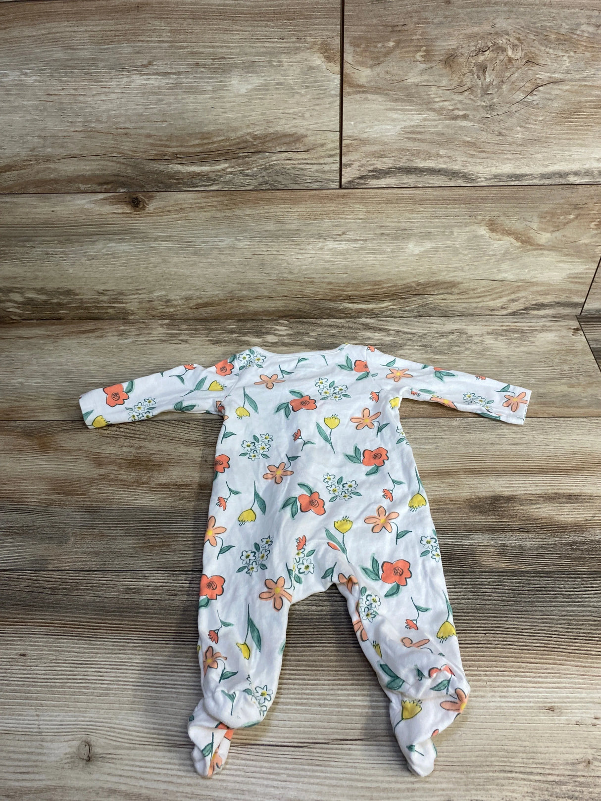 Just One You Floral Sleeper White sz 3m