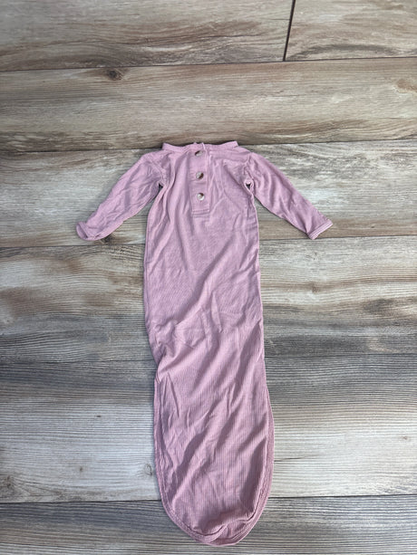 Elivia and Company Knotted Gown Pink sz 0-3m - Me n Mommy To Be