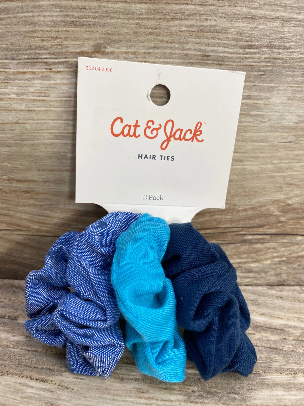 NEW Cat & Jack Hair Ties Blue 3pk