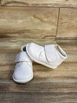 Alegria Kids Patent Leather First Walker shoes White sz 4/5c