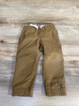 Cat & Jack Drawstring Jogger Pants Brown sz 18m