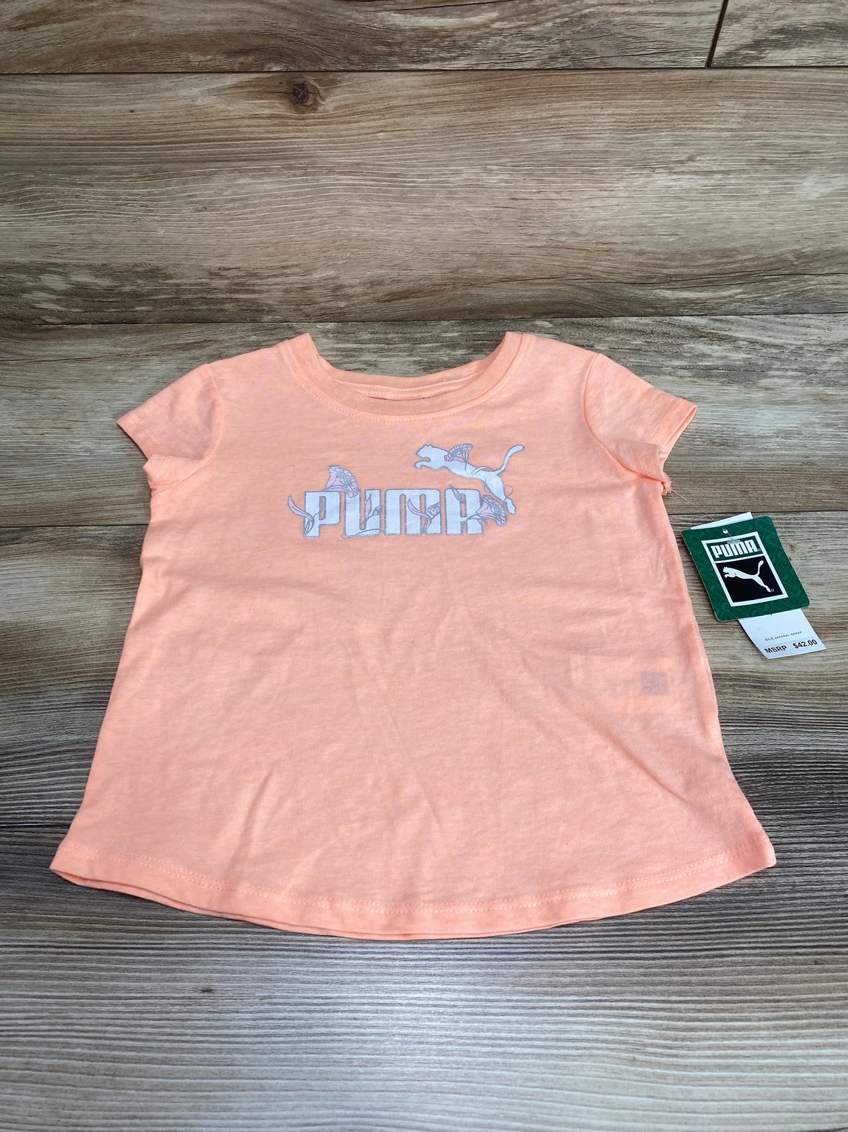 NEW Puma Fizzy Melon Shirt sz 4T