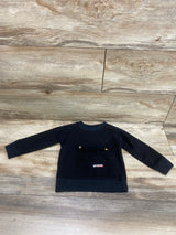 Sweatshirt Black sz 9-12m