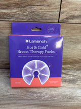 NEW Lansinoh Hot & Cold Breast Therapy Packs 2pk