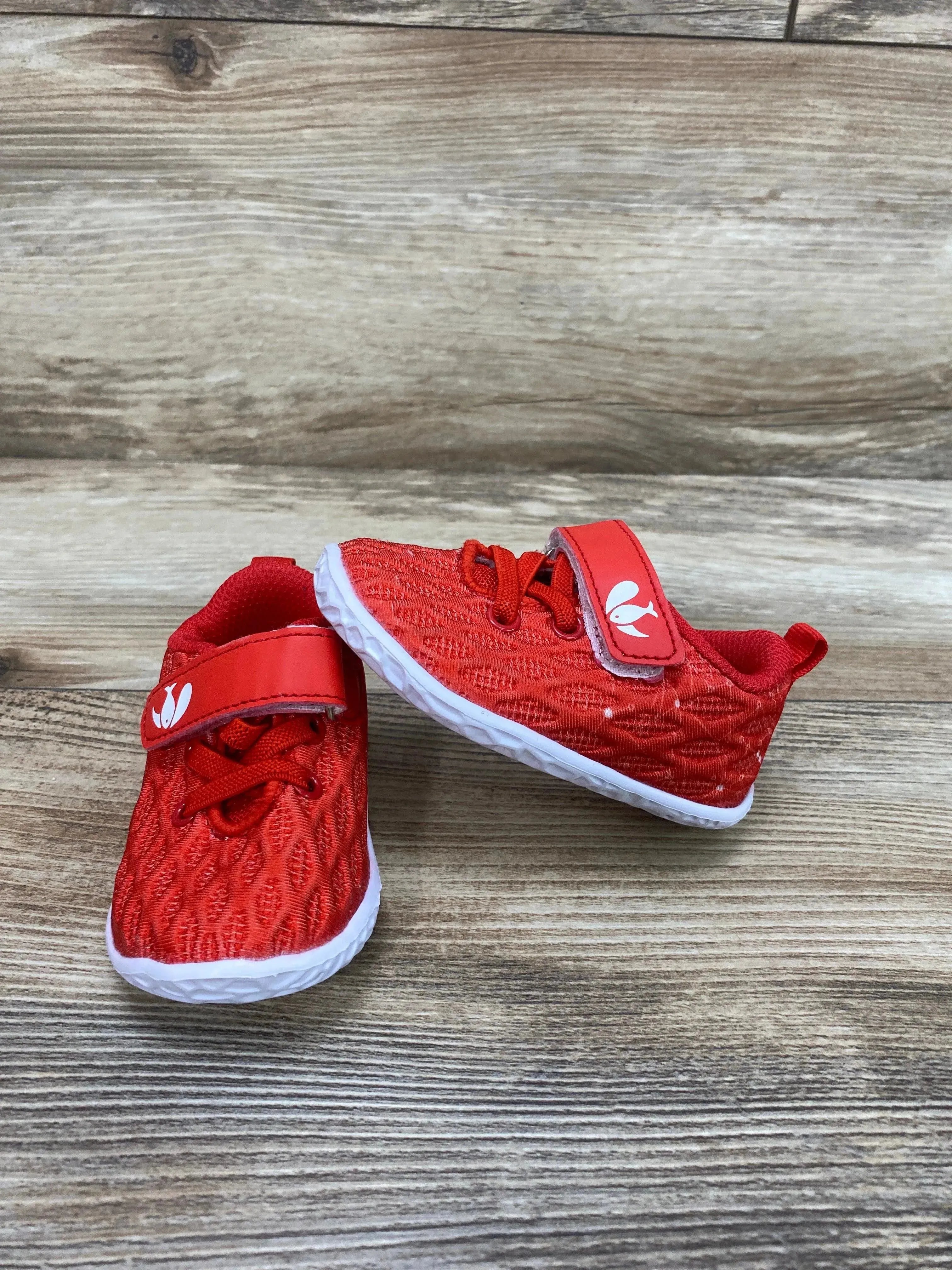 Red velcro sneakers outlet
