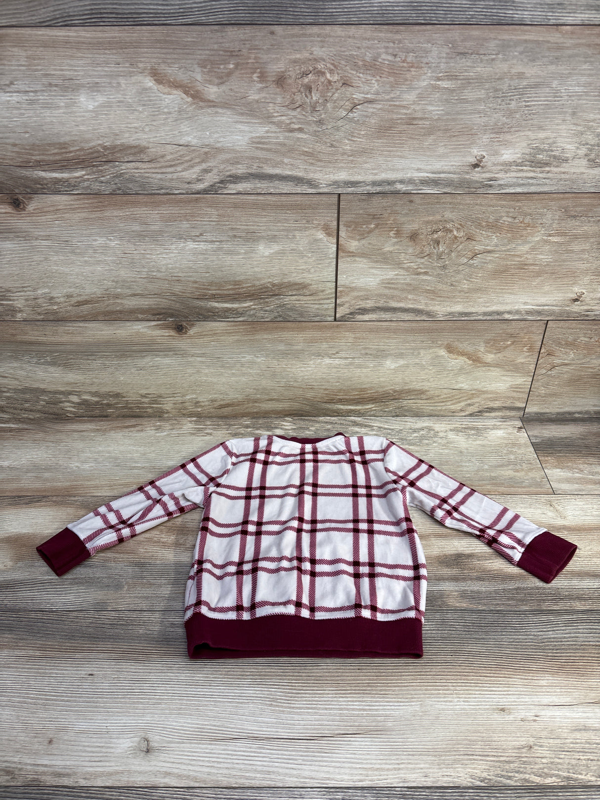 Cat & Jack Plush Sweatshirt Red sz 2T