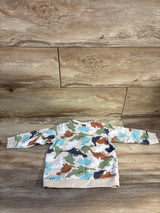 H&M Pullover Dinosaur Sweatshirt Beige sz 18m