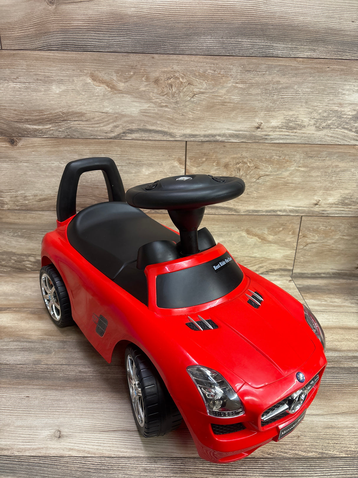 Best Ride-On Cars Mercedes Benz Toddler Push Car, Red