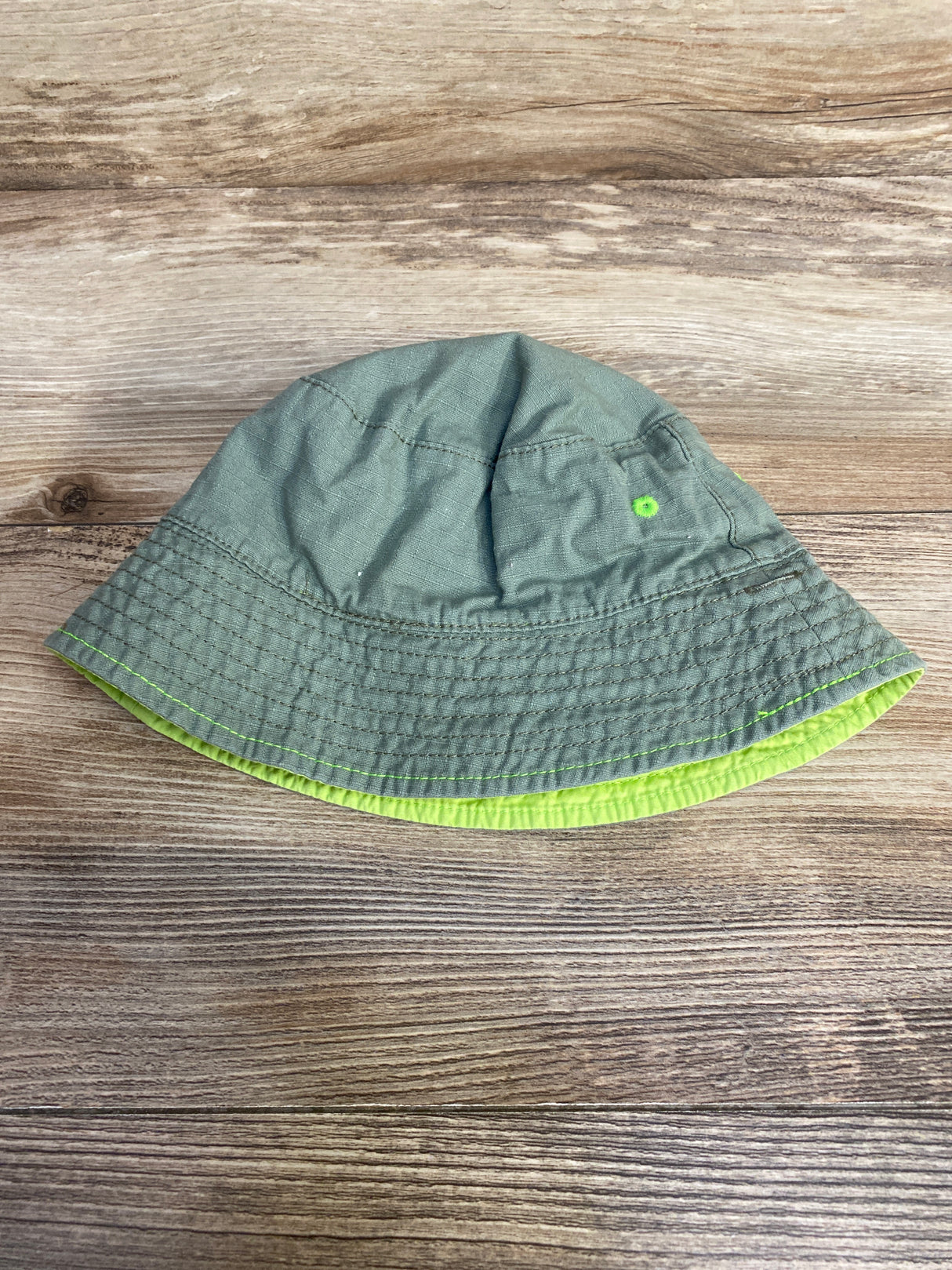 Cat & Jack Baby Reversible Bucket Hat, Green