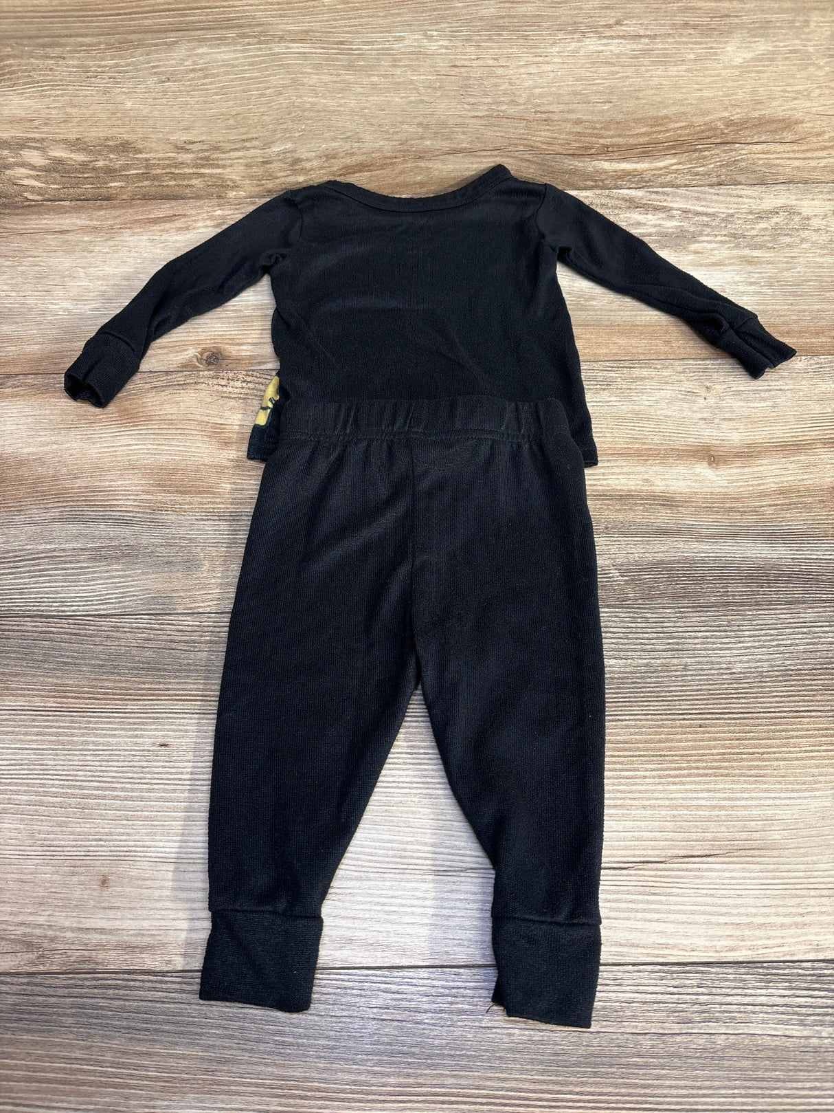 Batman 2pc Pajama Set Black sz 12m - Me n Mommy To Be
