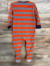 Simple Joys Striped Blanket Sleeper Orange sz 24m