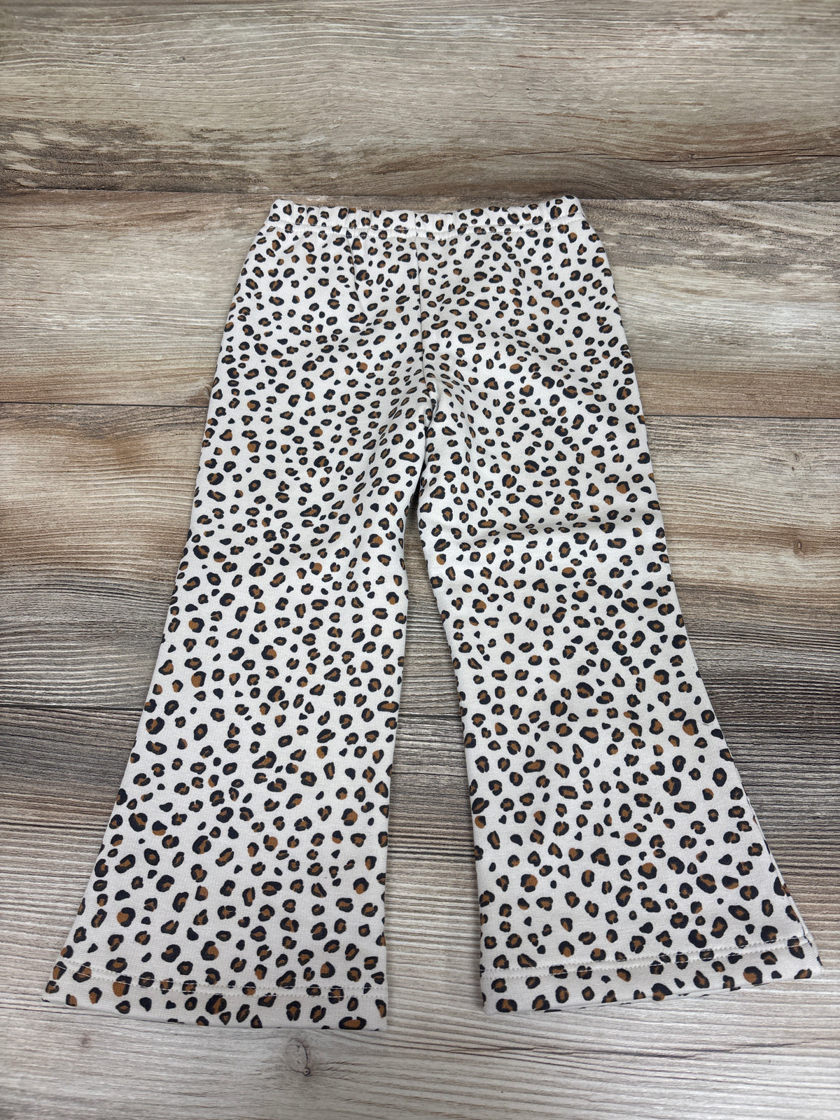 NEW Carter's Flared Leopard Pull-On Joggers Beige sz 24m